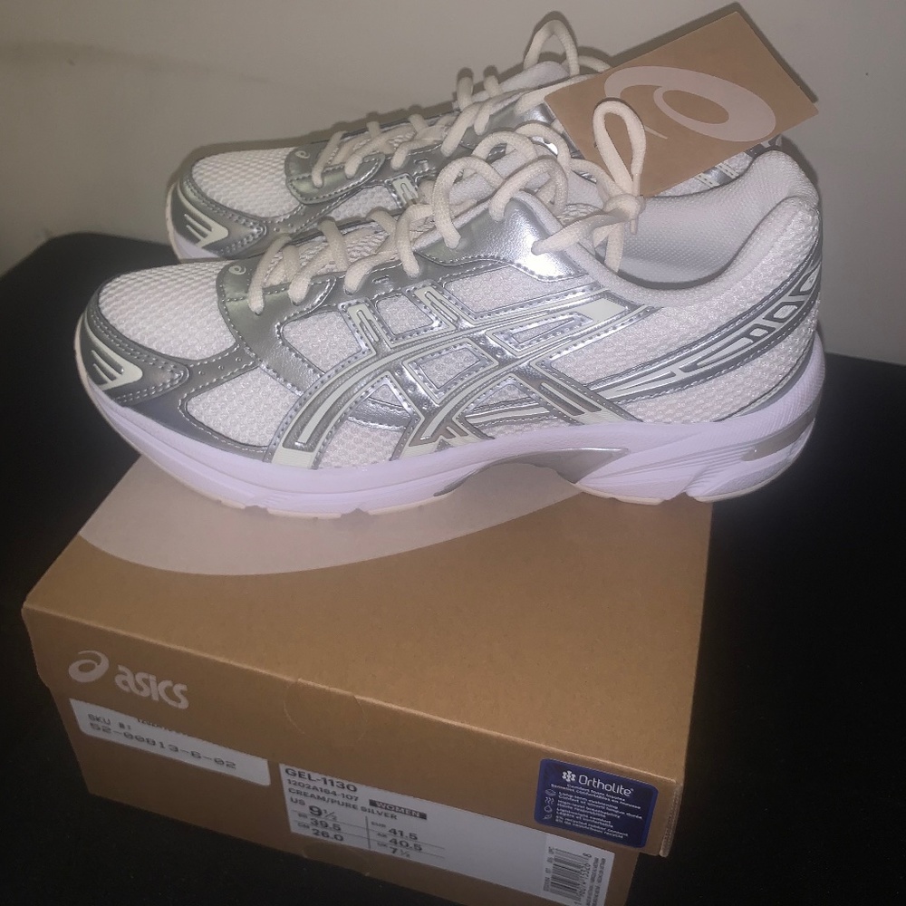 Asics gel 1130 cream/pure silver
